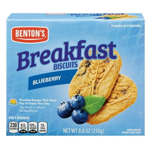 Benton's Blueberry Breakfast Biscuits, 8.8 oz