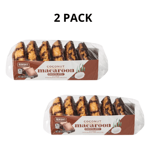 Benton's Chocolate Coconut Macaroons Gluten Free - 2 PACK