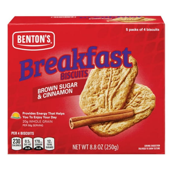 Benton's Cinnamon Breakfast Biscuits, 8.8 oz - Pack of 2