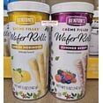 thumbnail image 1 of Benton’s Cream Filled Wafer Rolls Lemon Meringue and Summer Berry 5oz 142g (2 Tins), 1 of 2
