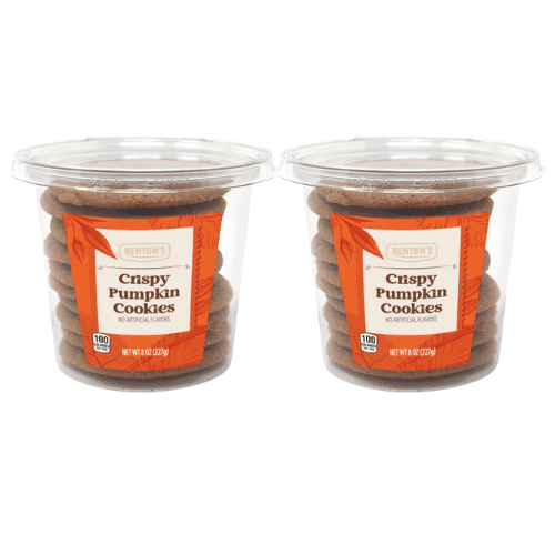 Benton's Crispy Pumpkin Cookies, 8 oz ,2 Pack