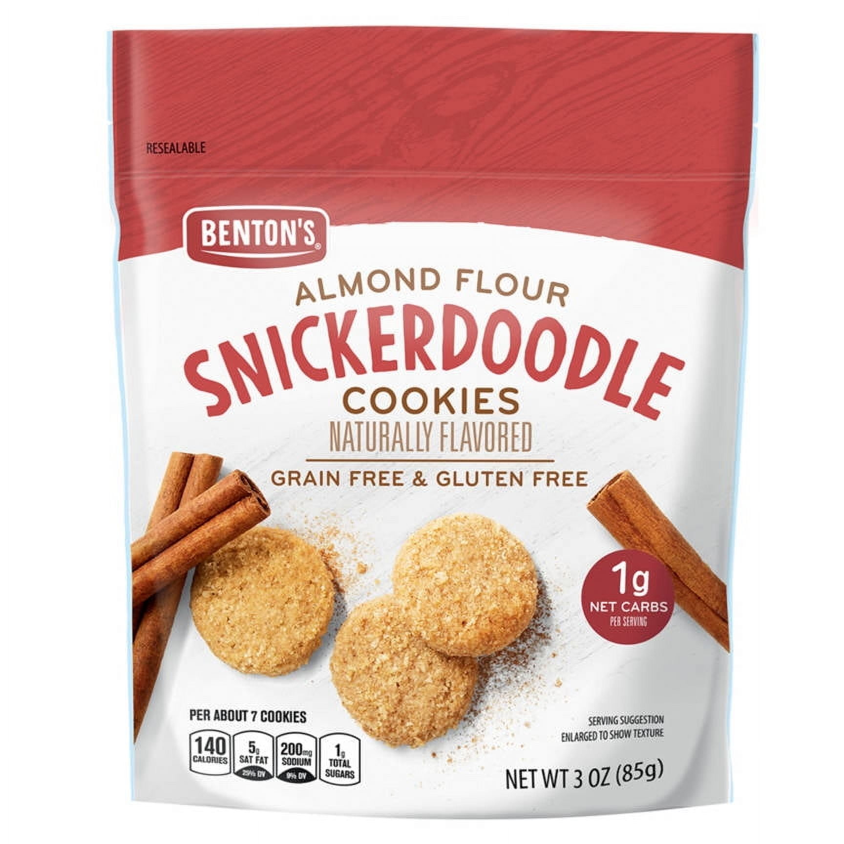 Benton's Snickerdoodle Keto Cookies, 3 oz