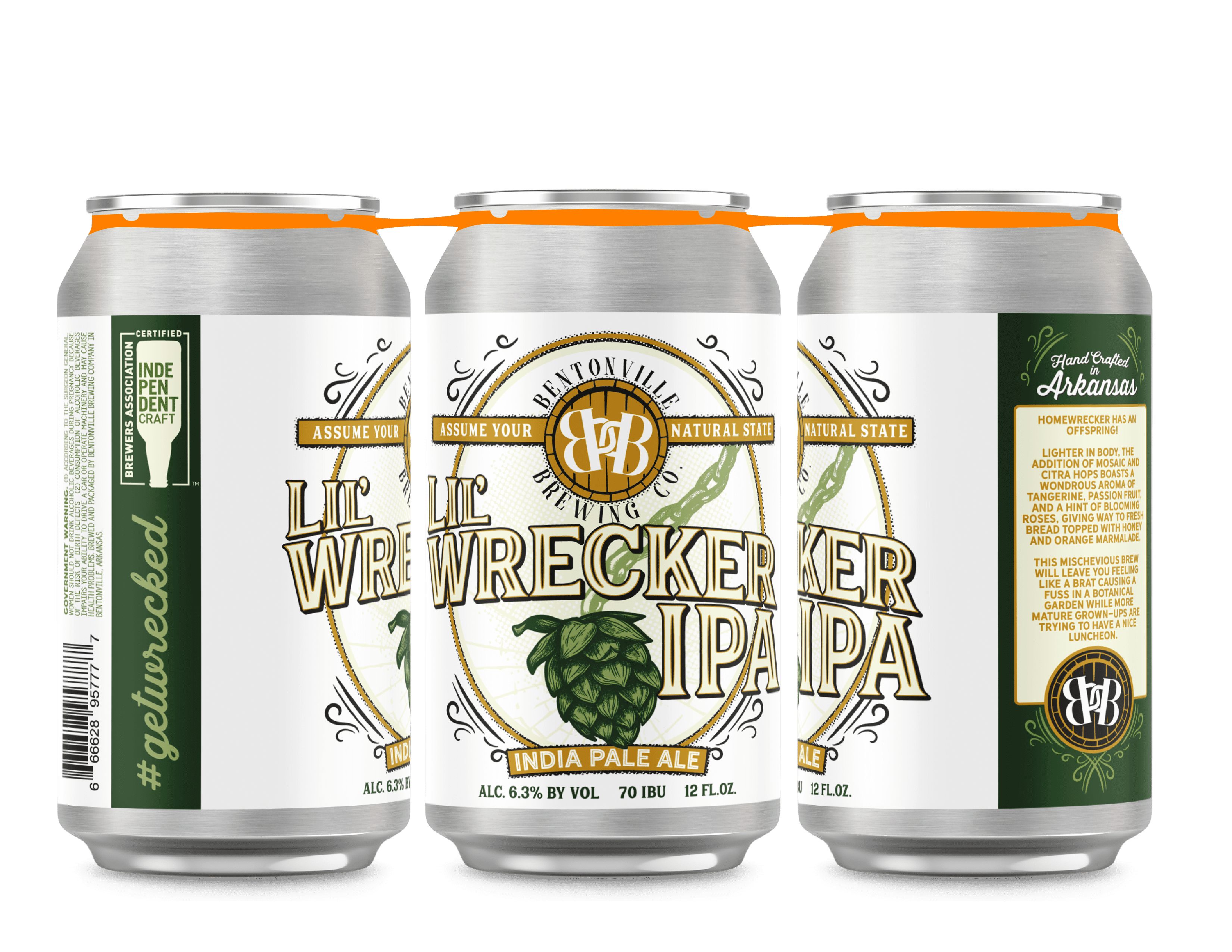 Bentonville Brewing Lil Wrecker West Coast IPA