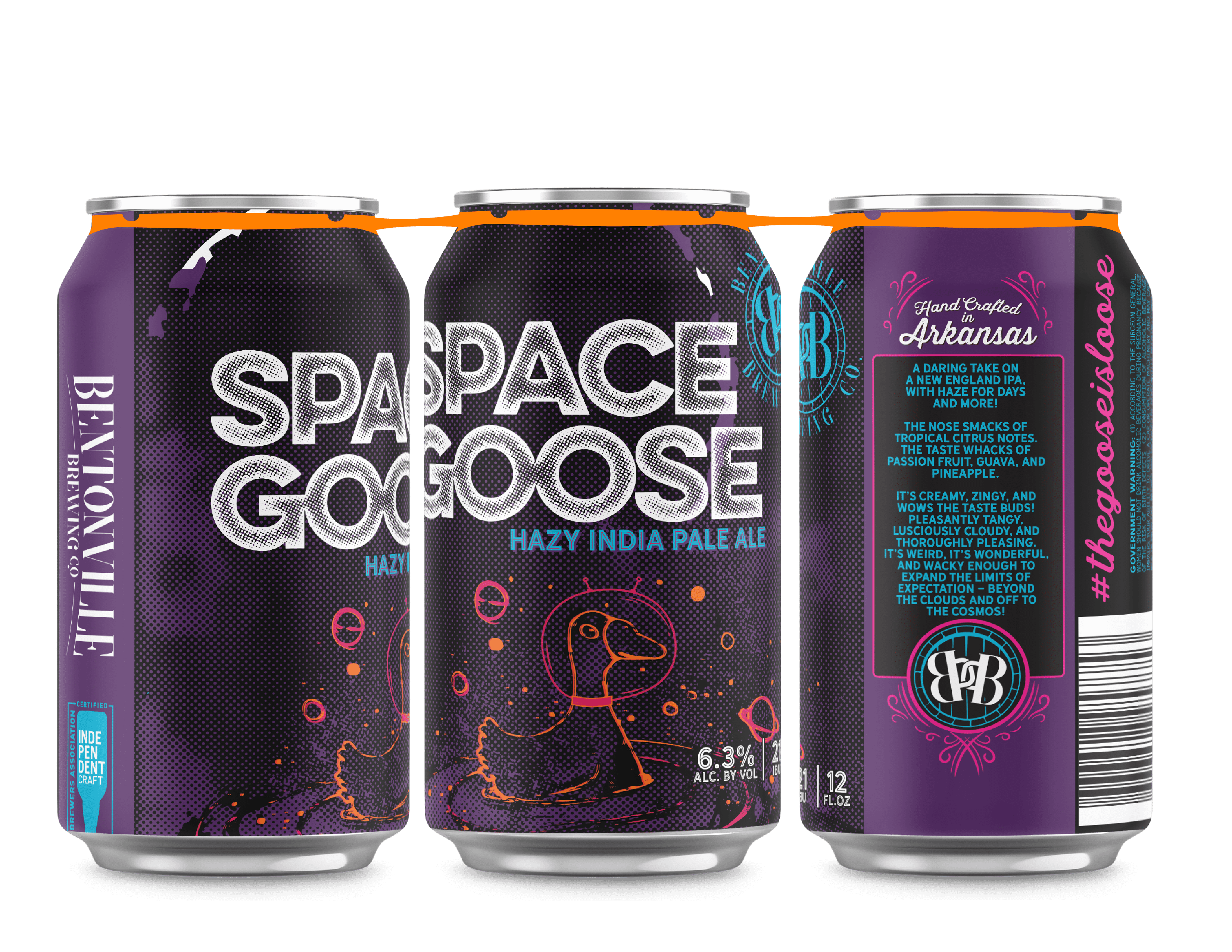 Bentonville Brewing Space Goose New England Style Hazy India Pale Ale