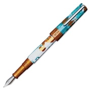 Benu Euphoria Fountain Pen - Blue Hawaiian, Medium Nib