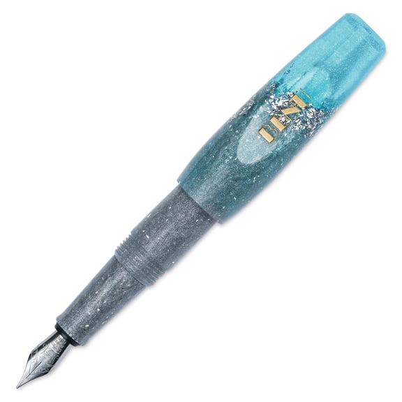 Benu Pixie Fountain Pen - Aqua Glow, Extra Fine Nib