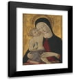 thumbnail image 1 of Benvenuto di Giovanni 12x14 Black Modern Framed Museum Art Print Titled - Virgin And&nbsp;Child (ca.&nbsp;1468-70), 1 of 5
