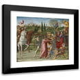 thumbnail image 1 of Benvenuto di Giovanni 17x15 Black Modern Framed Museum Art Print Titled - Christ Carrying the Cross (Probably 1491), 1 of 5