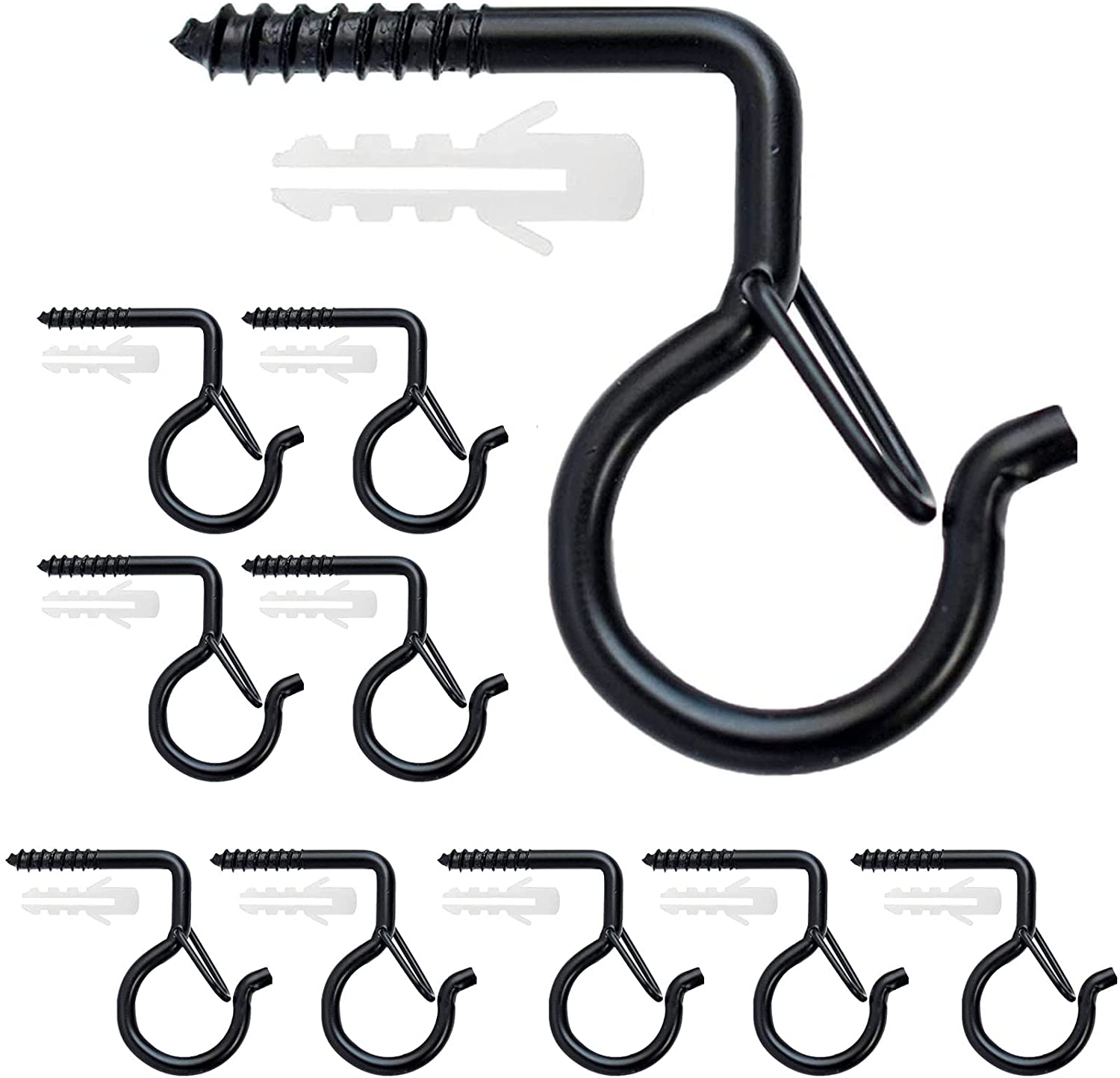 Collections Etc Christmas Trees with Solar Lights and Red Bows Outdoor