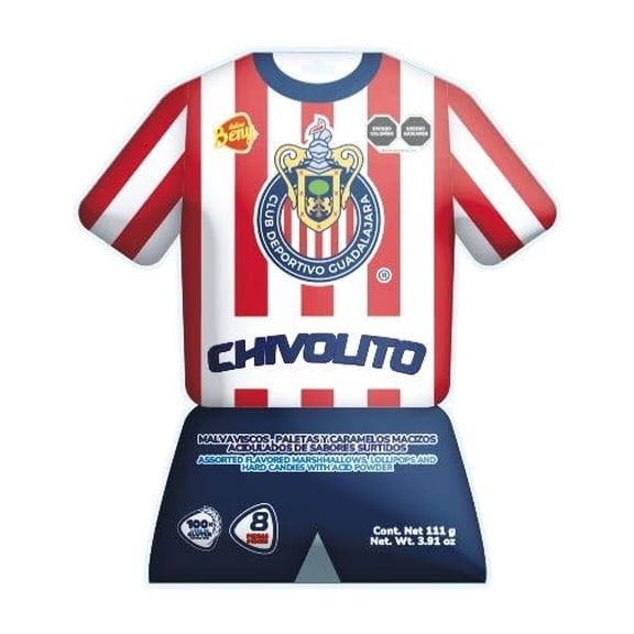 Beny Club Deportivo Guadalajara Chivolito Candy Mix Bag 3.19 oz.