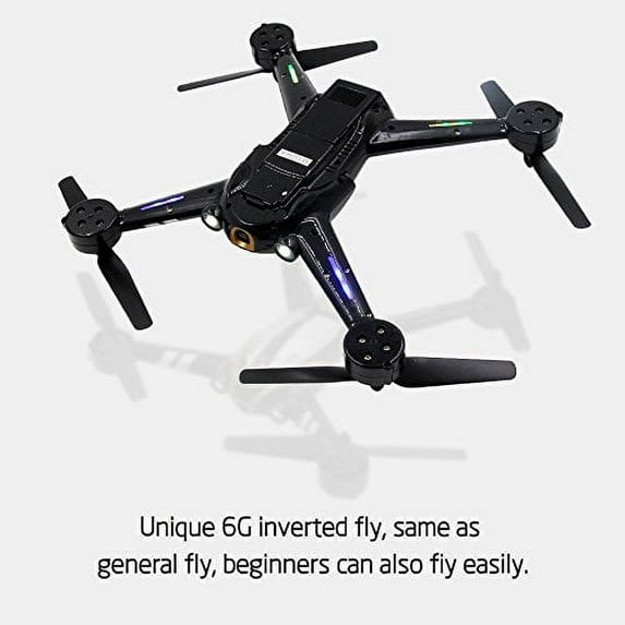 Benyi X252 5.8G FPV 7CH 6-Axis Gyro Drone RC Quadcopter RTF 1804 Brushless Motor, with 720P Camera -Black