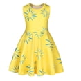 thumbnail image 1 of Benylion Girls Joy Princess Dress Cartoon Costume Kids Summer Dresses Birthday Halloween Party Cosplay Outfits Sleeveless Dress for 3-4 Years, 1 of 5