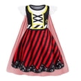 thumbnail image 1 of Benylion Girls Pirate Dress Toddler Buccaneer Costume Kids Dance Skirt Birthday Party Halloween Role Play Outfits for 11-12 Years, 1 of 6