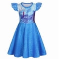 thumbnail image 1 of Benylion Girls Descendant Dresses Popular Musical Princess Costumes  Toddler Dress Up Outfit Halloween Party Cosplay Clothes  for 3-4 Years, 1 of 6