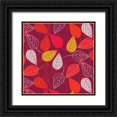 thumbnail image 1 of Benyon, Ali 15x15 Black Ornate Wood Framed with Double Matting Museum Art Print Titled - Red Fall VIII, 1 of 4