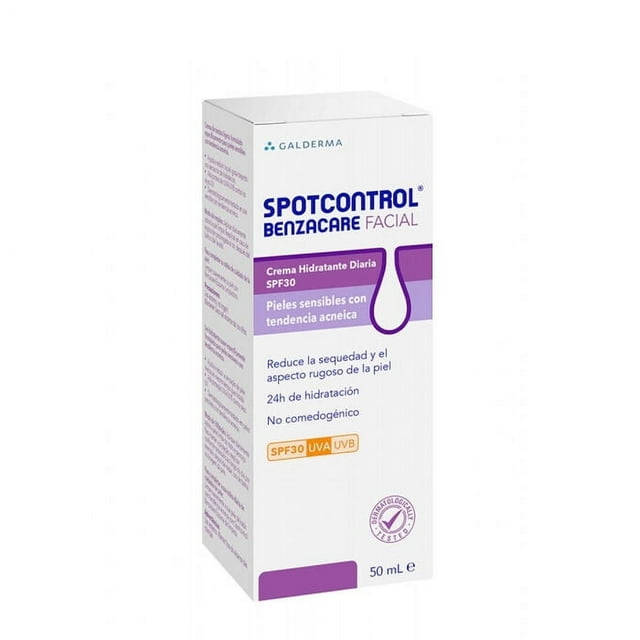 Benzacare Spotcontrol Moisturising Face Cream SPF30 50ml AcneProne