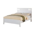 thumbnail image 1 of MarvellousTwin Bed Wooden Finish , White, 1 of 3