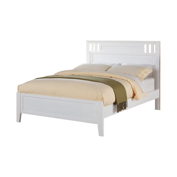 MarvellousTwin Bed Wooden Finish , White