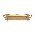 thumbnail image 1 of Benzara 70929 Gold Tray, Metal, 1 of 2