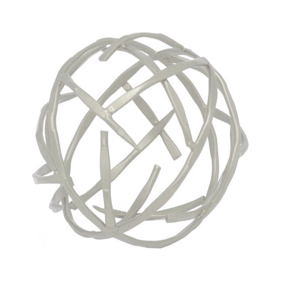 Benzara 72591 6" Metal Orb