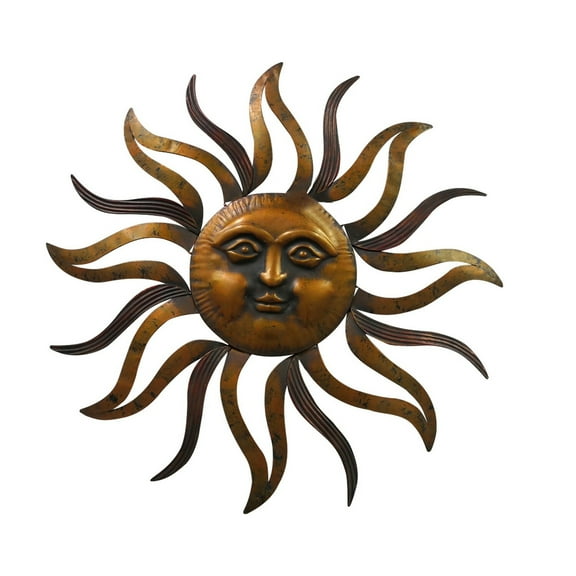 Metal Sun Wall decor Feel Every Morning More Fresh
