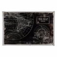 thumbnail image 1 of Benzara Ancient Map Print Global Tray, Gray, 1 of 2
