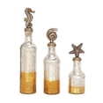 thumbnail image 1 of Benzara Astonishing Glass Ps Bottle Stopper Set Of 3, 1 of 2