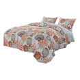thumbnail image 1 of Aude 3 Piece Full Quilt Set with Coastal Print, Multicolor- Saltoro Sherpi, 1 of 4