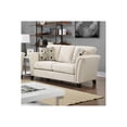 thumbnail image 1 of Benzara BM123368 Classy Contemporary Loveseat, Ivory, 1 of 4