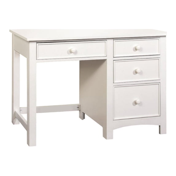 HomeRoots Wood Omnus Match With Various Youth Desk , White