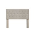 thumbnail image 1 of Benzara BM123741 Lerroy II Contemporary Headboard, NA, Ivory, 1 of 2