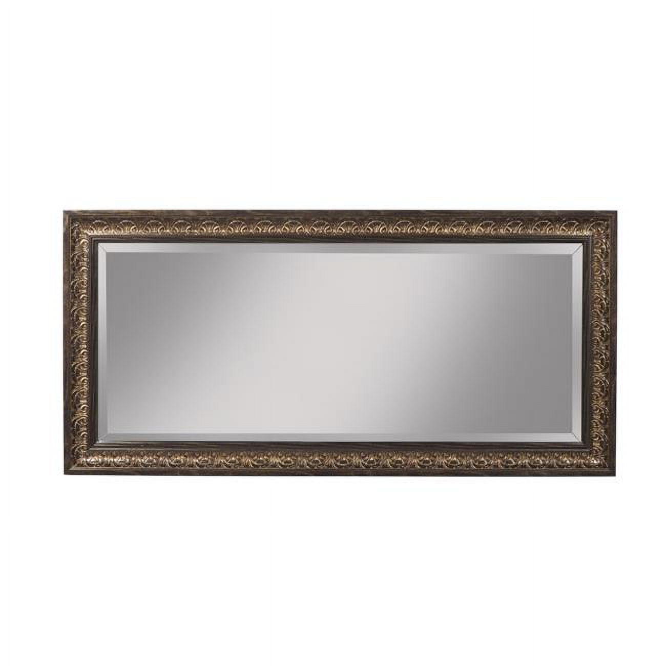 Benzara BM178066 Full Length Leaner Mirror with a Rectangular
