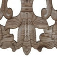 thumbnail image 1 of Benzara BM180978 Finely Carved Wooden Wall Shelf, Brown - Medium, 1 of 3