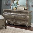 thumbnail image 1 of Benzara BM181840 Traditional Style Wooden Dresser with Marble Top, Gold - 37 x 20 x 68 in., 1 of 1