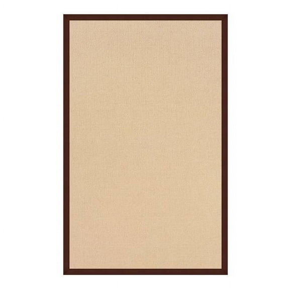 Benzara BM200970 12 x 2.5 ft. Machine Tufted Wool Rug with Action Backing, Brown