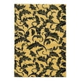thumbnail image 1 of Benzara BM201098 3 x 2 ft. Power Loom Polypropylene Rug with Filigree Detail, Cream & Green, 1 of 4