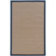 thumbnail image 1 of Benzara BM201324 11 x 8 ft. Hand Finish Wool Rug with Action Backing, Brown & Blue, 1 of 1