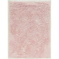 thumbnail image 1 of Benzara BM201490 7 x 5 ft. Transitional Faux Fur Rug with Suede Leather Backing, Pink, 1 of 1