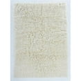 thumbnail image 1 of Benzara BM201547 9 x 6 ft. Shag Style Latex Free Hand Woven Wool Rug, Cream, 1 of 4