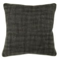 thumbnail image 1 of Benzara BM228820 Square Fabric Throw Pillow with Twill Weave Pattern, Gray, 1 of 5