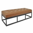 thumbnail image 1 of Benzara Bench with Metal Frame, 1 of 2