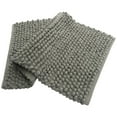 thumbnail image 1 of Benzara CHB022-3 Plush Solid Pebbles Rug-Color:Gray, 1 of 2