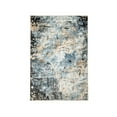 thumbnail image 1 of Benzara Earthy Area Rug In Polyester With Jute Mesh Backing, Small, Multicolor-Color:Multicolor,Size:Small, 1 of 2