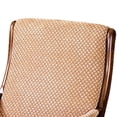 thumbnail image 1 of Benzara Fabric Upholstered Rocking Chair with Padded Armrests, Brown and Beige-Color:Antique Oak, 1 of 4