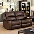thumbnail image 1 of Benzara Kris Reclining Loveseat, 1 of 2