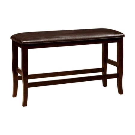 Woodside II Counter Height Espresso Finish Bench