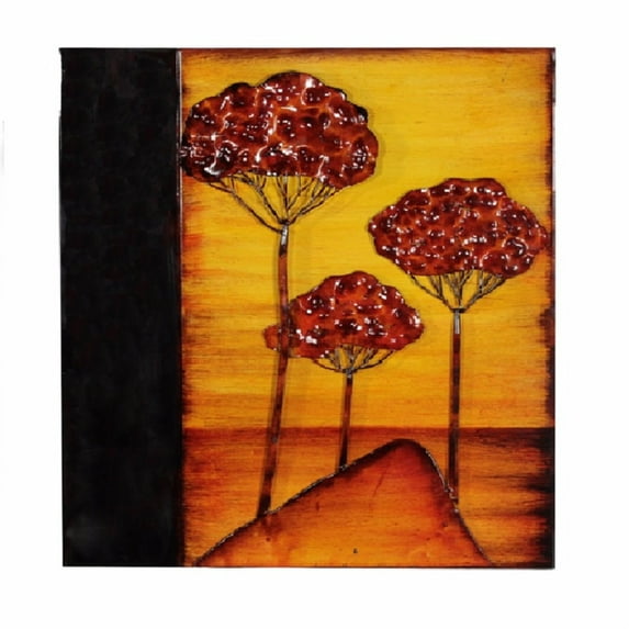 Benzara Metal Wall Plaque - Tree
