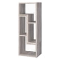 thumbnail image 1 of Benjara Modern Style Wooden Bookcase, Gray, 1 of 5