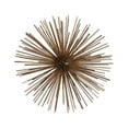 thumbnail image 1 of Benzara BM179515 Ornamental Sea Urchin Sculpture in Metal, Gold - Medium - 10 x 10 x 10 in., 1 of 1