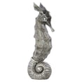 thumbnail image 1 of Benzara Seahorse Figurine with Engraved Detail Small -  Silver, 1 of 1